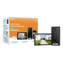 Imou VDP7 Video-Türsprechanlage, 5 MP, 17,8 cm (7 Zoll), Schwarz