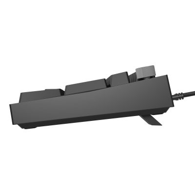 4. GENESIS THOR 404 USB QWERTY Tastatur Englisch Schwarz