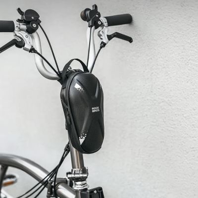 12. Rockbros Tasche 3011006301 für den Lenker eines Fahrrads oder Rollers 1,3 l – Schwarz