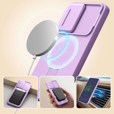 4. Tech-Protect Kevlar Aura MagSafe Hülle für Samsung Galaxy A57 - Lila