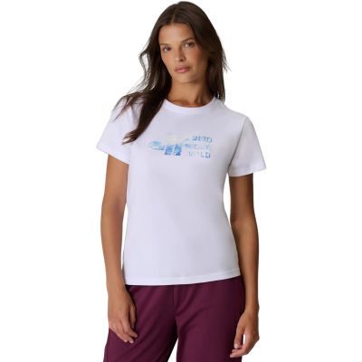 Damen-T-Shirt 4F F3496 weiß 4FWAW26TTSHF3496 10S