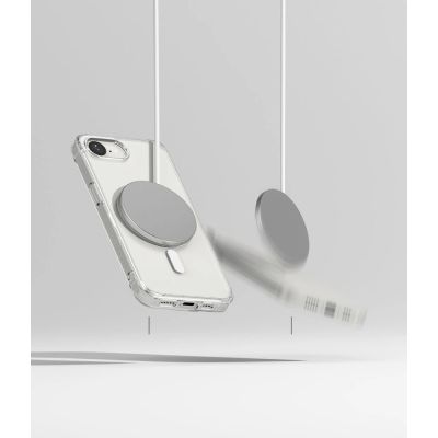 4. Ringke Fusion Magsafe iPhone 16 Hülle - Durchsichtig