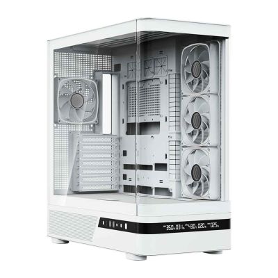 4. MODECOM VOLCANO AQ 200 ARGB MIDI-HÜLLE WEISS