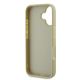 7. Guess Fixed Glitter Big 4G Hülle für iPhone 16 Plus – Gold