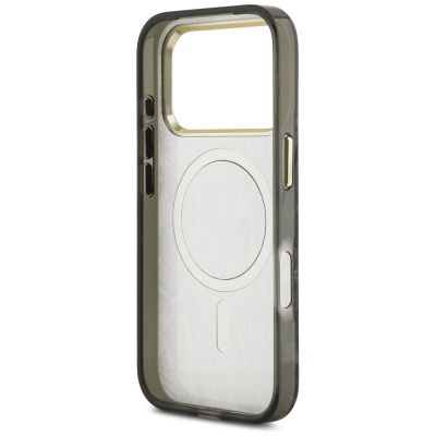 7. Guess Python Pattern MagSafe Hülle für iPhone 17 Pro / 18 Pro – Braun