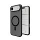 4. Puro Daylight Magsafe kompatible Silikonhülle für iPhone 17 Air – durchscheinendes Schwarz