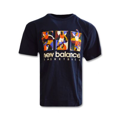 New Balance Hoops Classics T-Shirt - MT23587 ECL