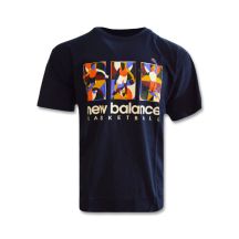New Balance Hoops Classics T-Shirt - MT23587 ECL