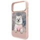 2. Nimmy Gentle Pets Serie Hunde MagSafe Hülle für iPhone 17 Pro - pink