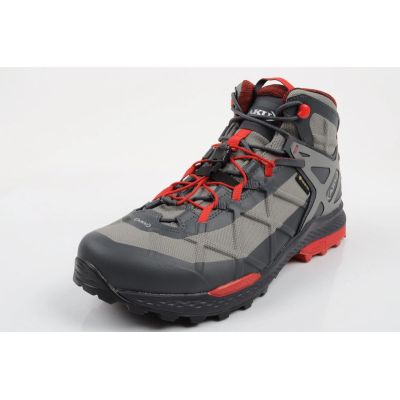 3. Aku Rocket Gore-Tex Herren-Wanderschuhe, Grau-Rot