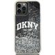 3. DKNY Liquid Glitter Big Logo iPhone 12 Pro/12 Hülle - Schwarz