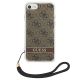 3. Guess GUOHCI8H4STW iPhone SE 2022 / SE 2020 / 7/ 8 Braun/Braun Hardcase 4G Print Strap