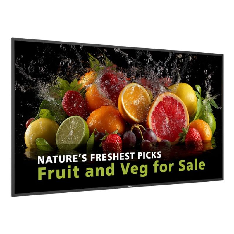 2. Philips Digital Signage-Display der Serie 5000, Modell 75BDL5050D/00, 190,5 cm (75 Zoll), LCD, Wi-Fi, 600 cd/m² Full HD, Schwarz, integrierter Android-Prozessor