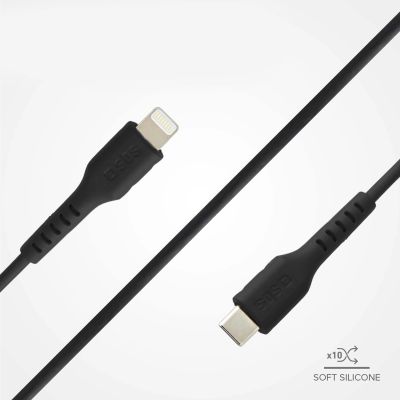 5. SBS TECABLELIGTC1K USB-C – Lightning Kabel 1 m – Schwarz