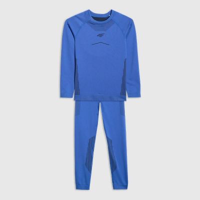 12. Nahtloses Unterwäscheset für Jungen (OBERTEIL+UNTERTEIL) 4F 4FJWAW25USEAM248-36S