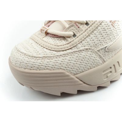 6. Fila Disruptor Damenschuhe, modische Sportschuhe, beige, bequem