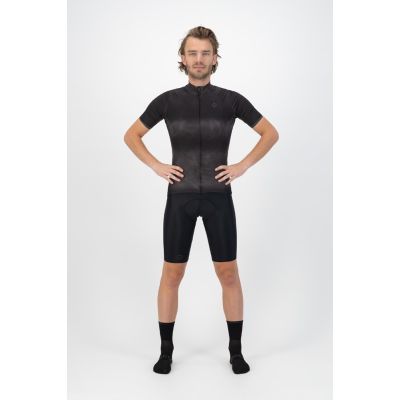 3. Rogelli T-Shirt für Herren, Schwarz und Grau, Größe M, Batik