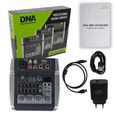 18. DNA QMX402 – Analogmixer mit Bluetooth