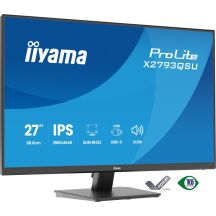 iiyama ProLite X2793QSU-B1 Computermonitor 68,6 cm (27") 2560 x 1440 px Quad HD LED Schwarz