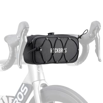 Rockbros TL001 ROAD TO SKY 1,9L Lenkertasche, wasserdicht – Schwarz