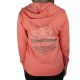 3. Skechers Kapuzenjacke mit durchgehendem Reißverschluss WJA267-CRL Rosa XS