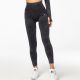 2. Carpatree Yasmine Damen-Sportleggings, hoher Bund, Marmor-Optik - CP-YSL-BL