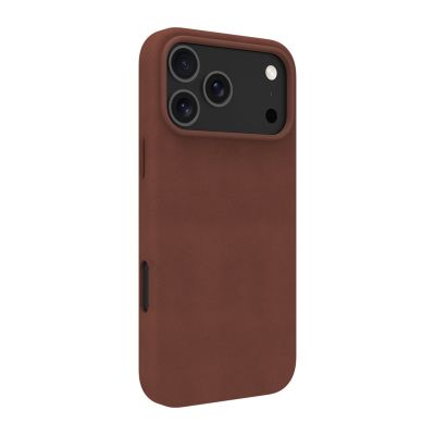 4. dbramante 1928 Roskilde MS – Lederhülle für iPhone 17 Pro Max, MagSafe-kompatibel (Dark Tan)