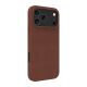 4. dbramante 1928 Roskilde MS – Lederhülle für iPhone 17 Pro Max, MagSafe-kompatibel (Dark Tan)