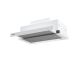 CATA CAMPANA TFH 6830 GWH Teleskop-Dunstabzugshaube, Energieeffizienzklasse A+++, Breite 60 cm, 795 m³/h, Touch-Bedienung, LED-Weiß