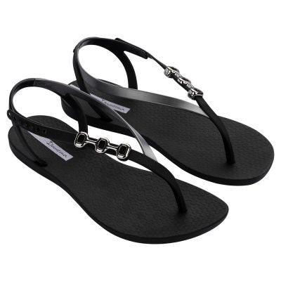 7. Ipanema Sandal Rio Damen Flip-Flop Sandalen modisch bequem Schwarz