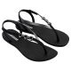 7. Ipanema Sandal Rio Damen Flip-Flop Sandalen modisch bequem Schwarz