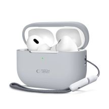 Tech-Protect Silikonhülle für Apple AirPods Pro 1 / 2 – grau