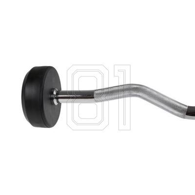 3. Gummierte Festhantel/Stange HMS GSL-10 10 kg