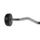 3. Gummierte Festhantel/Stange HMS GSL-10 10 kg