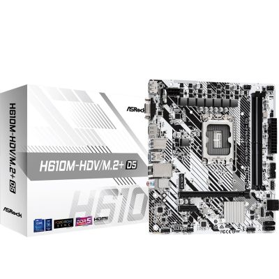 5. Asrock H610M-HDV/M.2+ D5 Mainboard