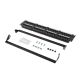 5. LANBERG Patchpanel, 48 Ports, 2 HE, Cat.6, Schwarz, PPU6-2048-B