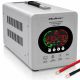 USV Qoltec 50451 Sinus-Wechselrichter 1000 VA/720 W 12/230 V mit AVR | LCD | LiFePO4 AGM-Gel-Akku