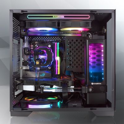 12. RAIJINTEK PAEAN Mini Mini Tower Schwarz