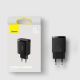 17. Baseus Compact Ladegerät 3x USB 17W schwarz (CCXJ020101)