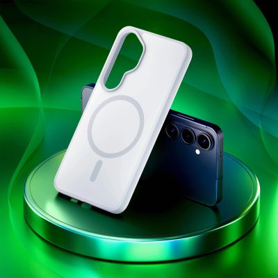9. 3mk Smoke MagCase für Samsung Galaxy S26 - weiß