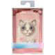 7. Nimmy Neue magnetische Geldbörse mit großen Augen und niedlichen Haustieren 2.0 Katze mit Handyhalterung – Rosa