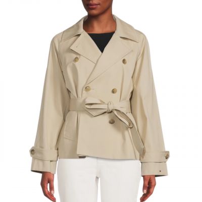 6. Tommy Hilfiger Baumwoll-Trenchcoat W WW0WW38430