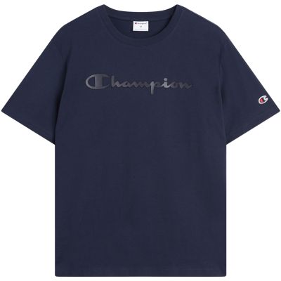 2. Herren Champion Kurzarm-T-Shirt Marineblau 222992 BS501