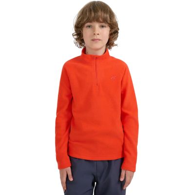 Fleece-Sweatshirt für Jungen 4F M058 rot 4FJWAW25UFLEM058 62S
