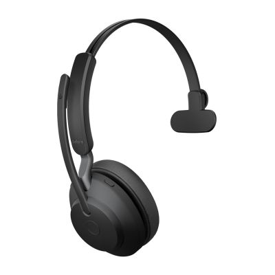 6. Jabra Evolve2 65 UC Mono Kabelloser On-Ear-Kopfhörer USB-A + Ständer