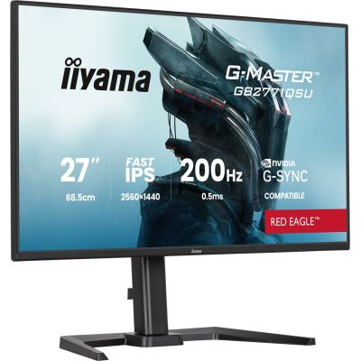 17. IIYAMA LED Fast IPS Monitor 27" GB2771QSU-B1 Red Eagle 200Hz