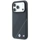 2. BMW M Tire Track mit silberner Linie MagSafe Hülle für iPhone 18 Pro / 17 Pro – Dunkelgrau