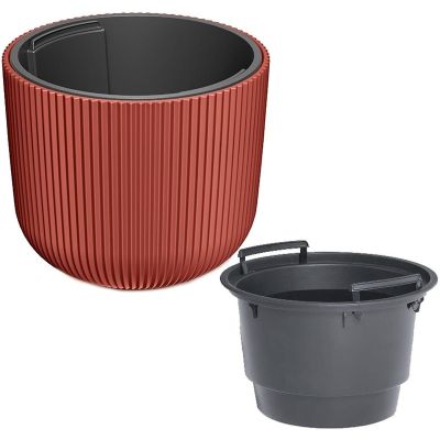 8. MILLY BLUMENTOPF DURCHMESSER 24 CM KUPFER