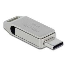 DeLOCK USB-C + USB-A 5 Gbit/s 64 GB – Metallgehäuse
