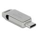 DeLOCK USB-C + USB-A 5 Gbit/s 64 GB – Metallgehäuse
